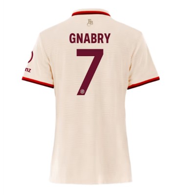 Bayern Munich Serge Gnabry #7 Replika Tredjetrøje Dame 2024-25 Kortærmet
